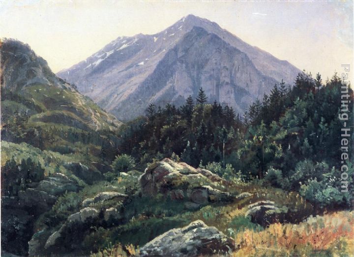 William Stanley Haseltine Mountain Scenery, Switzerland